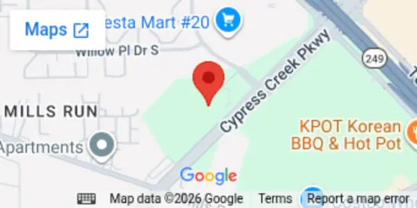 Map to Hydrasat Houston, TX office