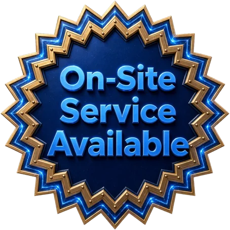 On-Site Service Available